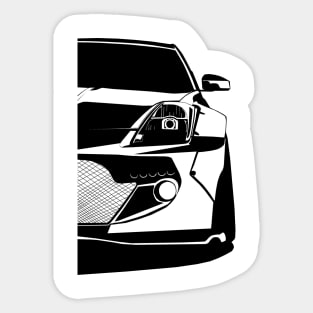 Nissan 350Z Z33 Rocket Bunny Front View Sticker